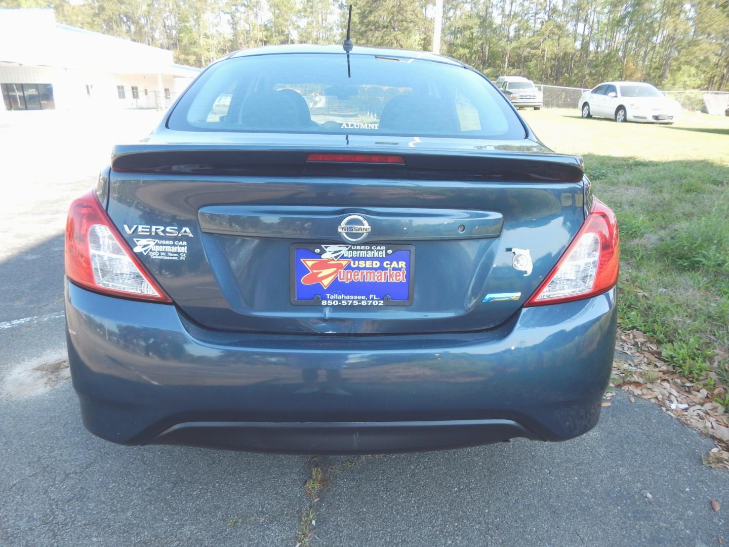 2016 Blue /Gray Nissan Versa S (3N1CN7AP4GL) with an 1.6L 4 cyl. engine, Automatic transmission, located at 3120 W Tennessee St, Tallahassee, FL, 32304-1002, (850) 575-6702, 30.458841, -84.349648 - Used Car Supermarket is proud to present you with this loaded immaculate 2016 Nissan Versa S automatic with low miles. Used Car Supermarket prides itself in offering you the finest pre-owned vehicle in Tallahassee. Used Car Supermarket has been locally family owned and operated for over 48 years. Ou - Photo#3